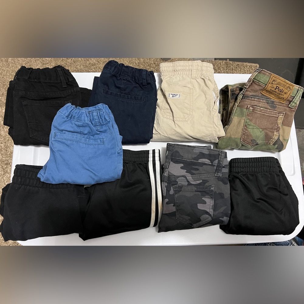 Bundle of size 5 boys pants